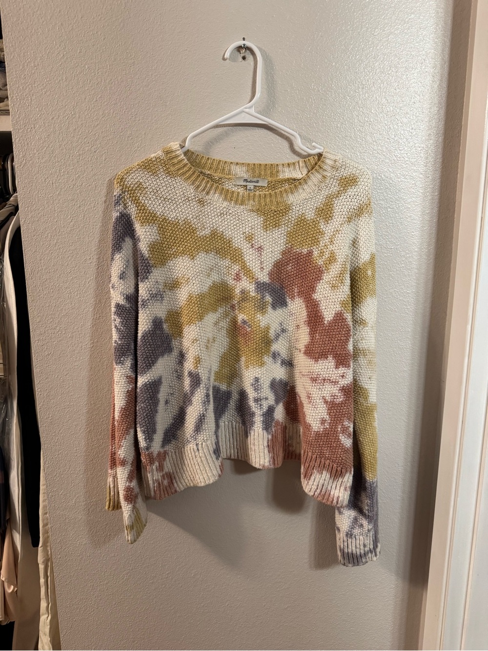 Tie-Dye Crewneck Sweater